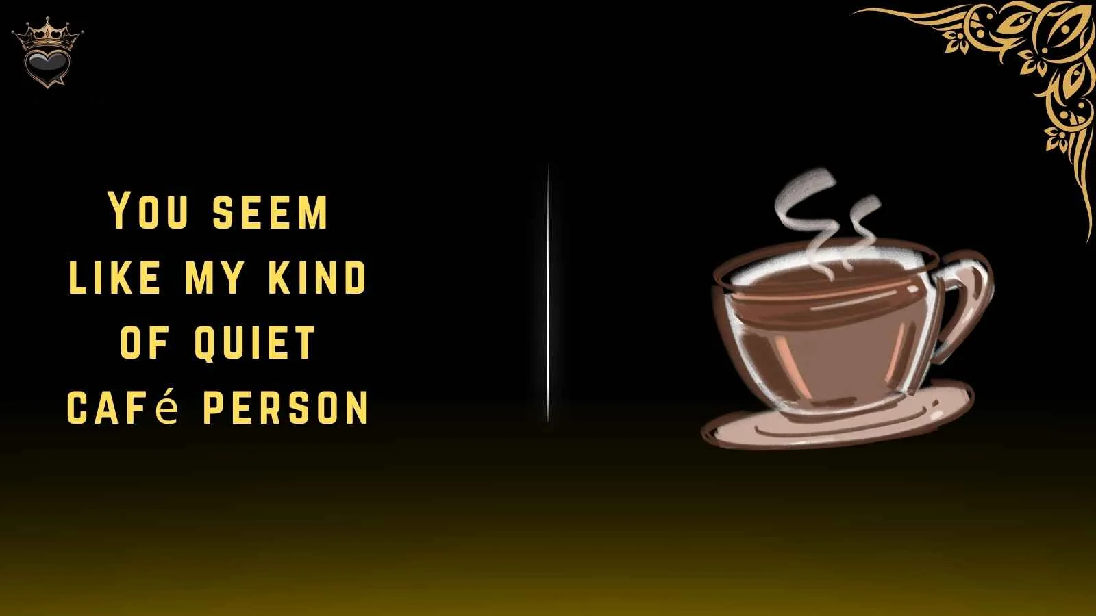 coffee pick up lines