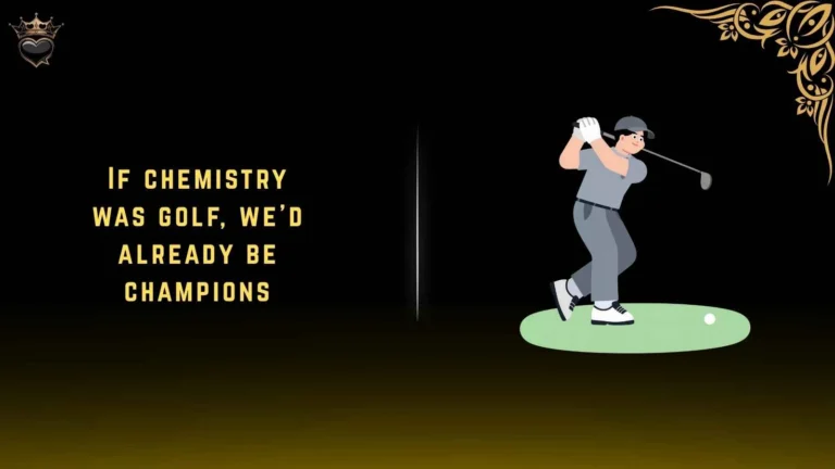 golf pick up lines