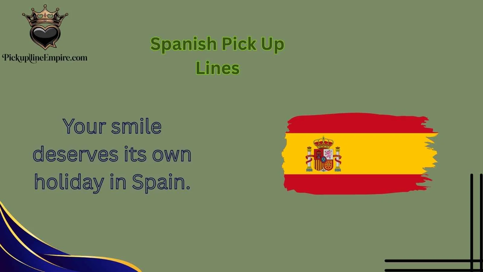 Spanish Pick Up Lines